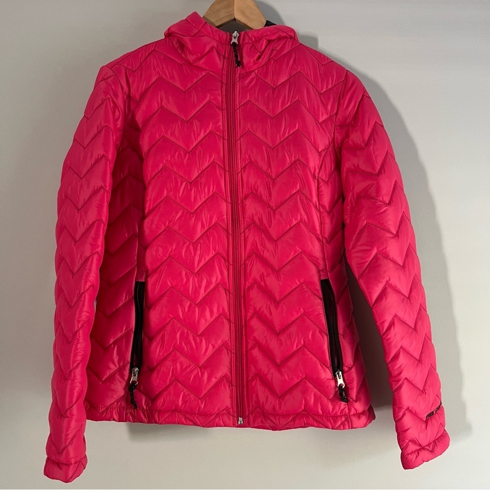 Ladies Free Country Puffer Zip Up Jacket Size Small